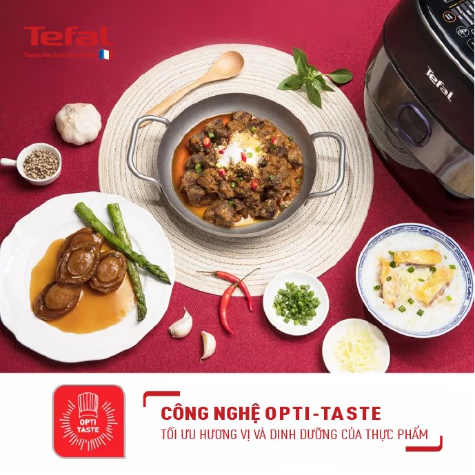 Nồi áp suất điện đa năng 5L cao tần Tefal CY638868 - Hàng chính hãng