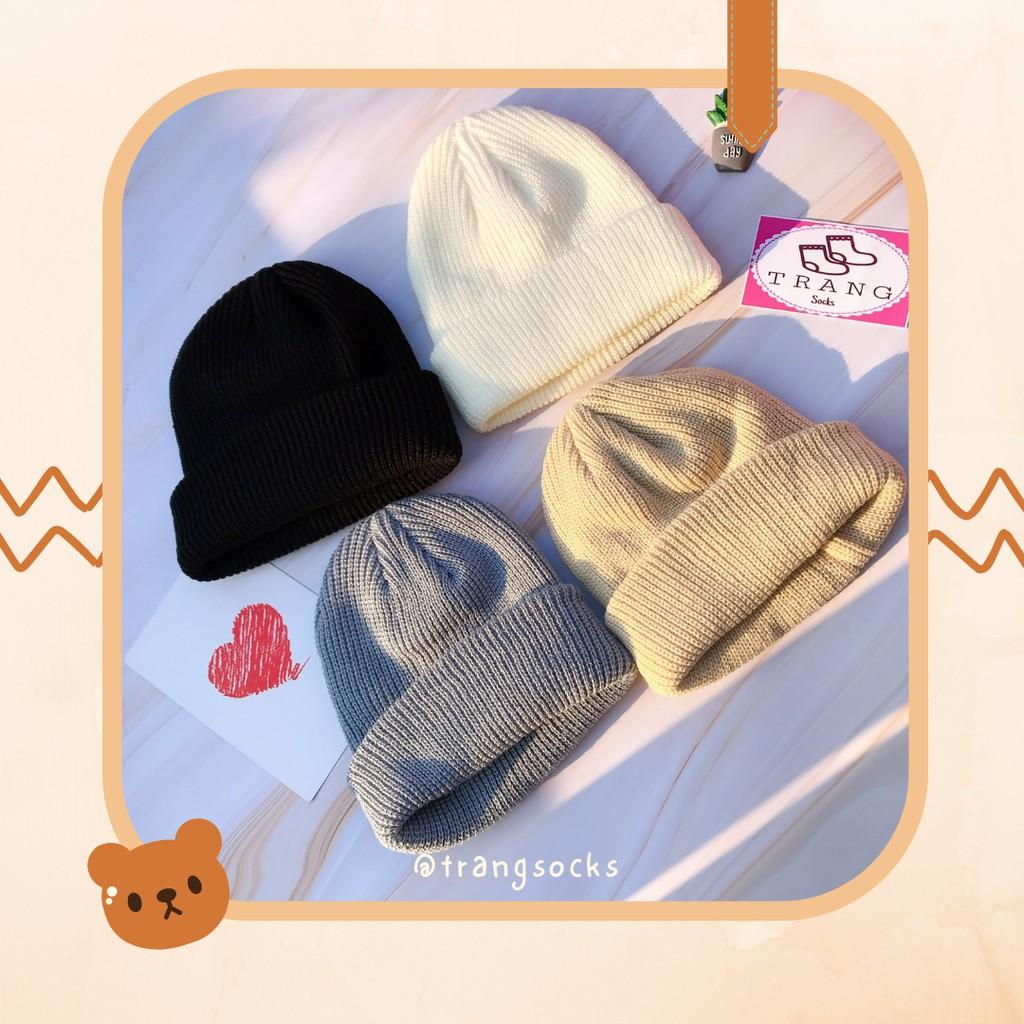 Mũ len Beanie mini