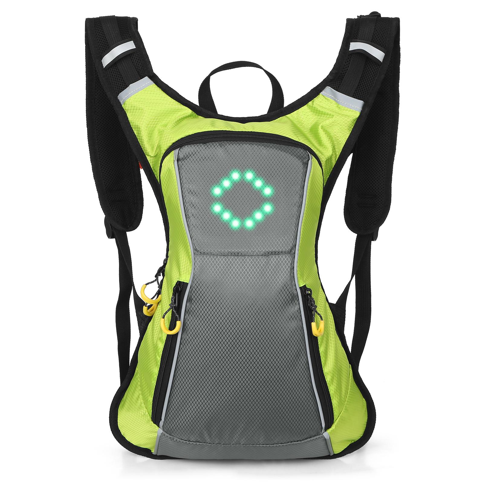 Áo Vest Balo Bền Siêu Nhẹ Chống Nước Ipx5 Phù Hợp Cắm Trại Thể Thao Ngoài Trời Leo Núi Có Đèn Led Báo Hiệu An Toàn Điều Khiển Từ Xa Không Dây