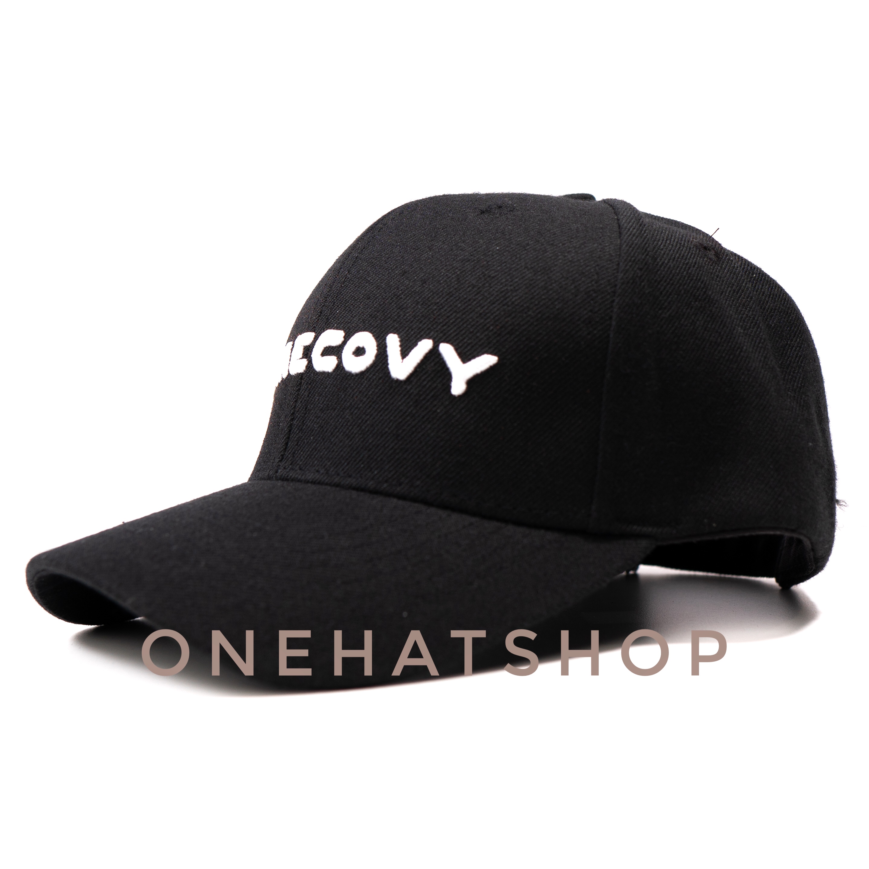 Nón lưỡi trai baseball cap logo Dismecovy quai khoá đen Brand One Hat