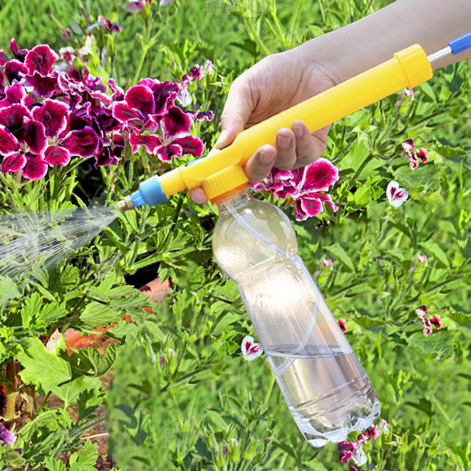 Hand Pump Sprayer Iron PP Pressure Sprayer Top for Watering Lawn Lawn Garden