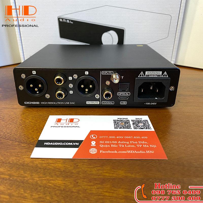 SMSL DO100 ES9038Q2Mx2 Bluetooth 5.0 DAC - Hàng Chính Hãng