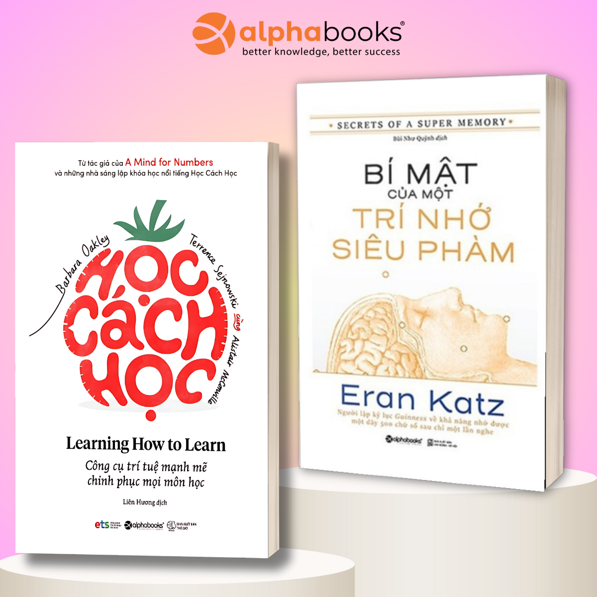 Combo Học Cách Học  Bí Mật Của Một Trí Nhớ Siêu Phàm