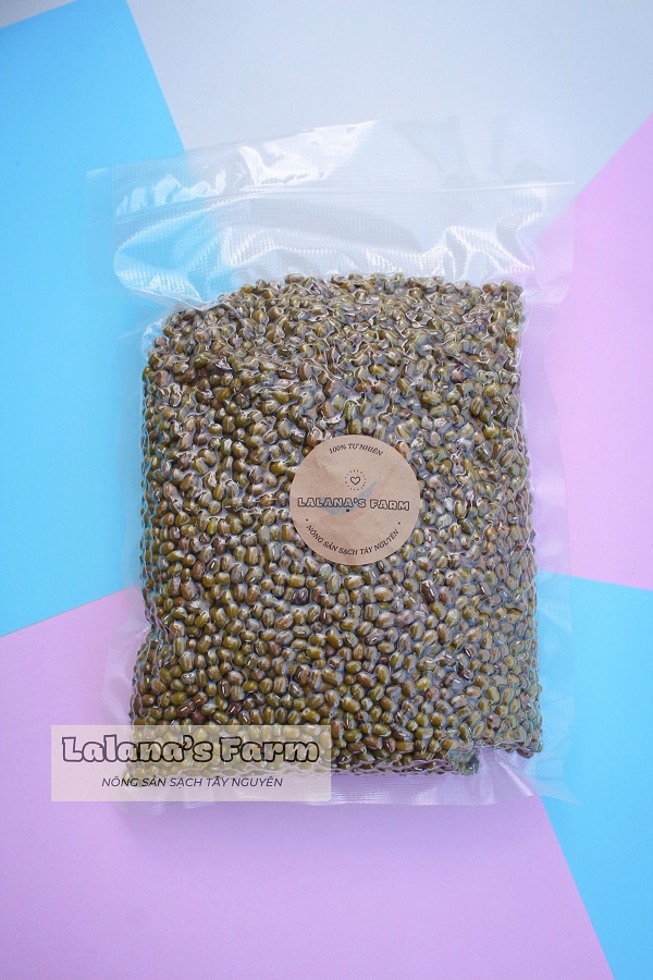 1KG Hạt Đậu Xanh Sạch Thuần Chủng - Đậu Xanh Hạt làm giá đỗ - Lalana's Farm