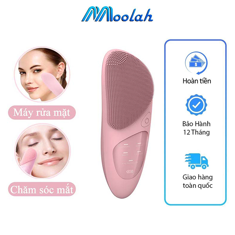 Máy Rửa Mặt Mini Cầm Tay Đa Năng Máy Massage Mặt Đầu Silicon Nén Nóng Giúp Sạch Sâu Da Chăm Sóc Mắt Đẩy Tinh Chất Dụng Cụ Làm Sạch Lỗ Chân Lông Và Tẩy Da Chết Dụng Cụ Làm Đẹp Gia Dụng Sạc USB