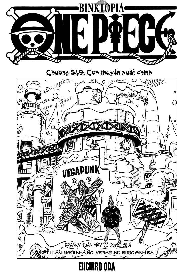 đảo hải tặc - one piece chapter 549 1