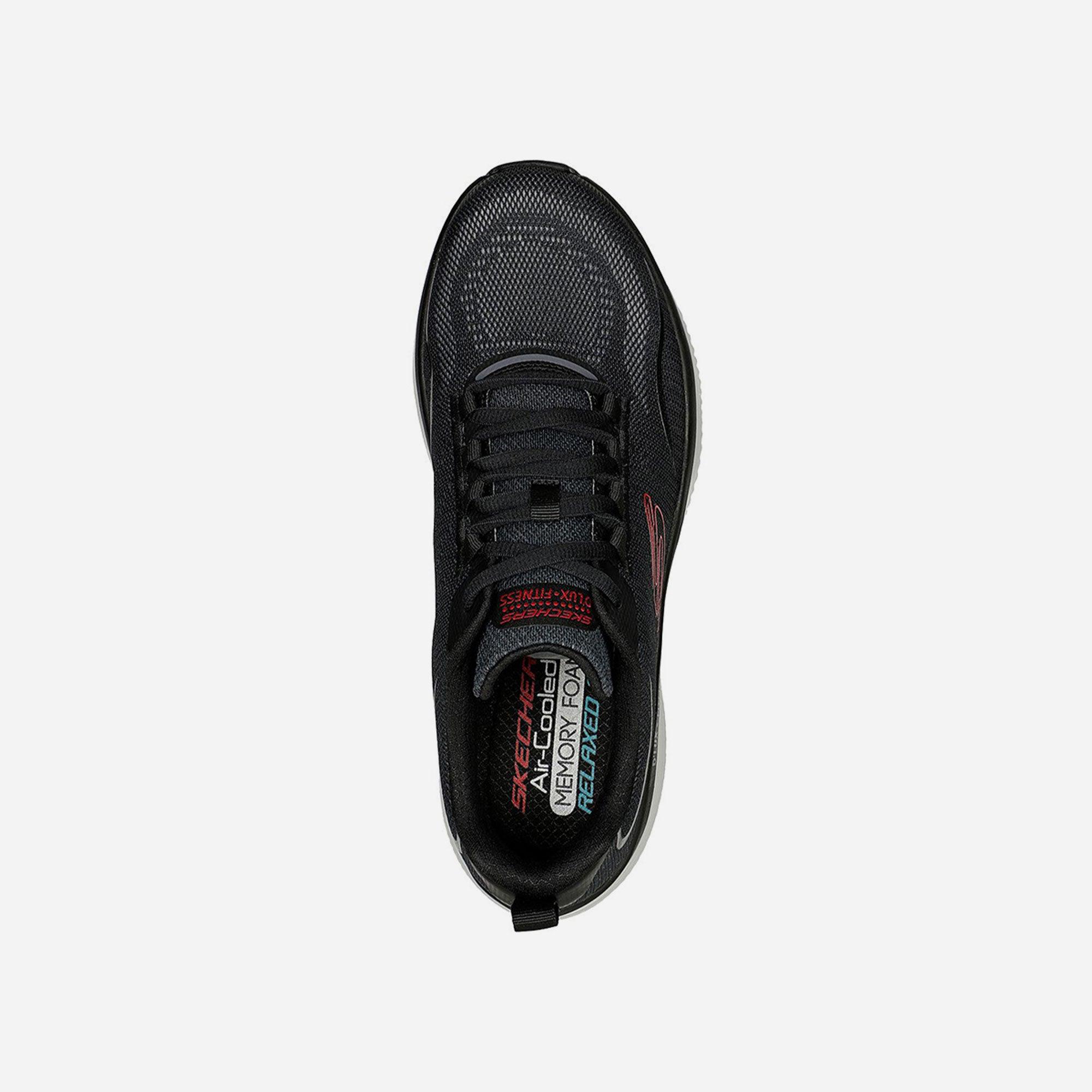 Giày sneakers nam Skechers D'Lux Fitness - 232615-BKRD