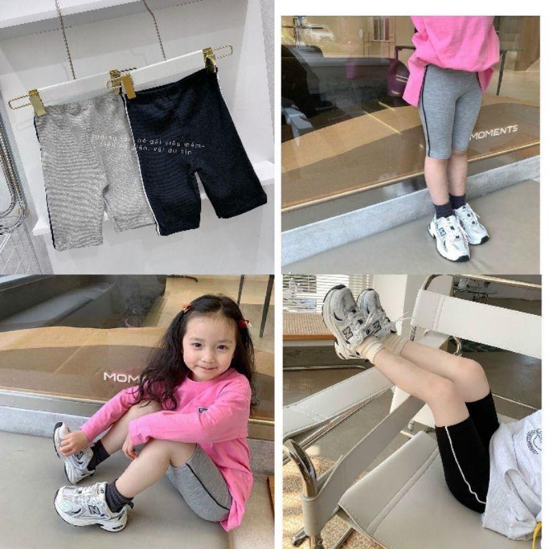 Combo 2 quần legging tăm xuất dư xịn cho bé gái/ quần legging cho bé