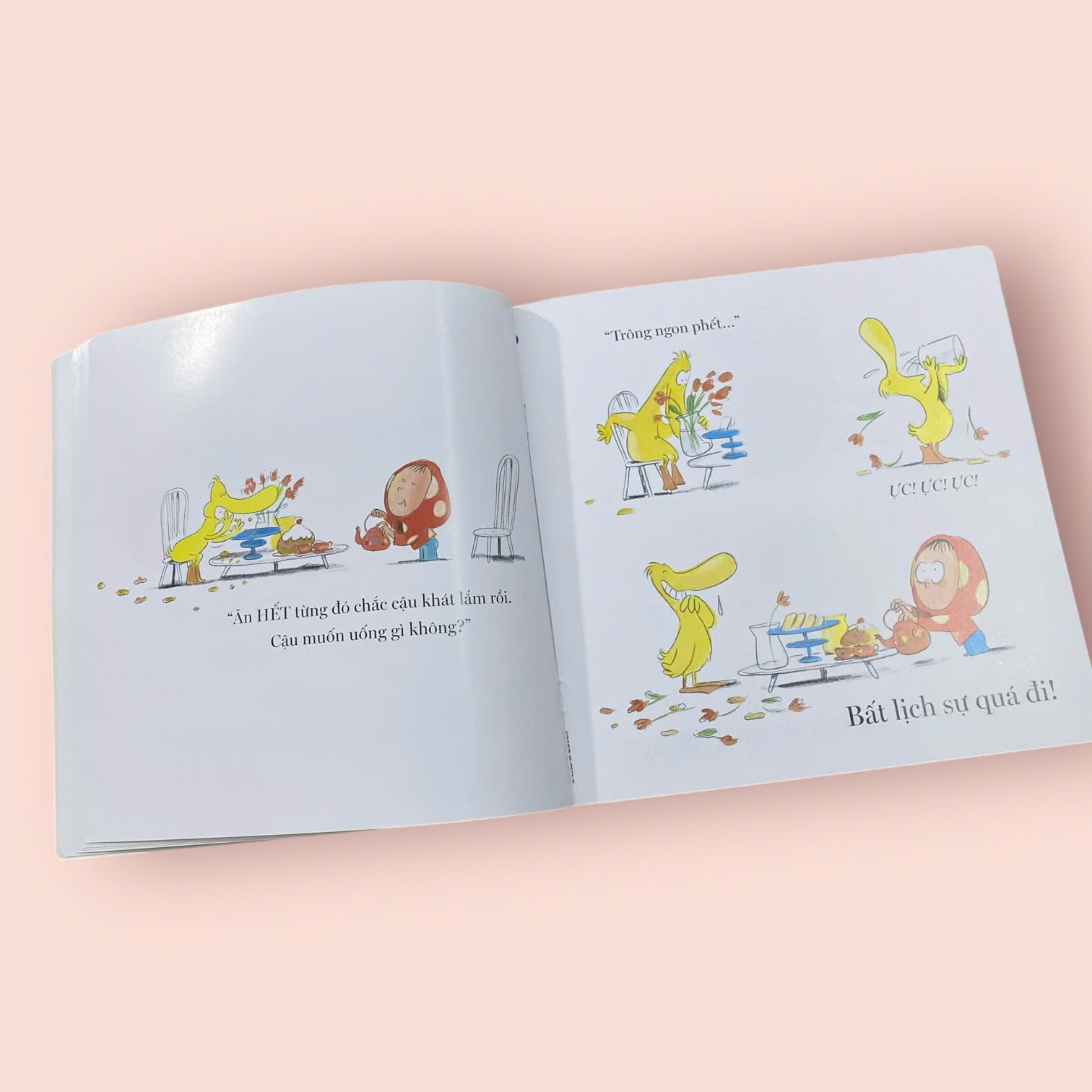 Sách cho bé - Vịt Và Chấm - Bộ 3 cuốn - Sách Tranh Rèn Luyện Nhân Cách Và Thói Quen - Dành cho trẻ từ 3 tuổi
