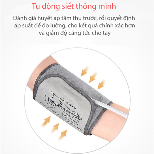 Máy đo huyết áp bắp tay tự động D2Group D2- 65A điều chỉnh thông minh