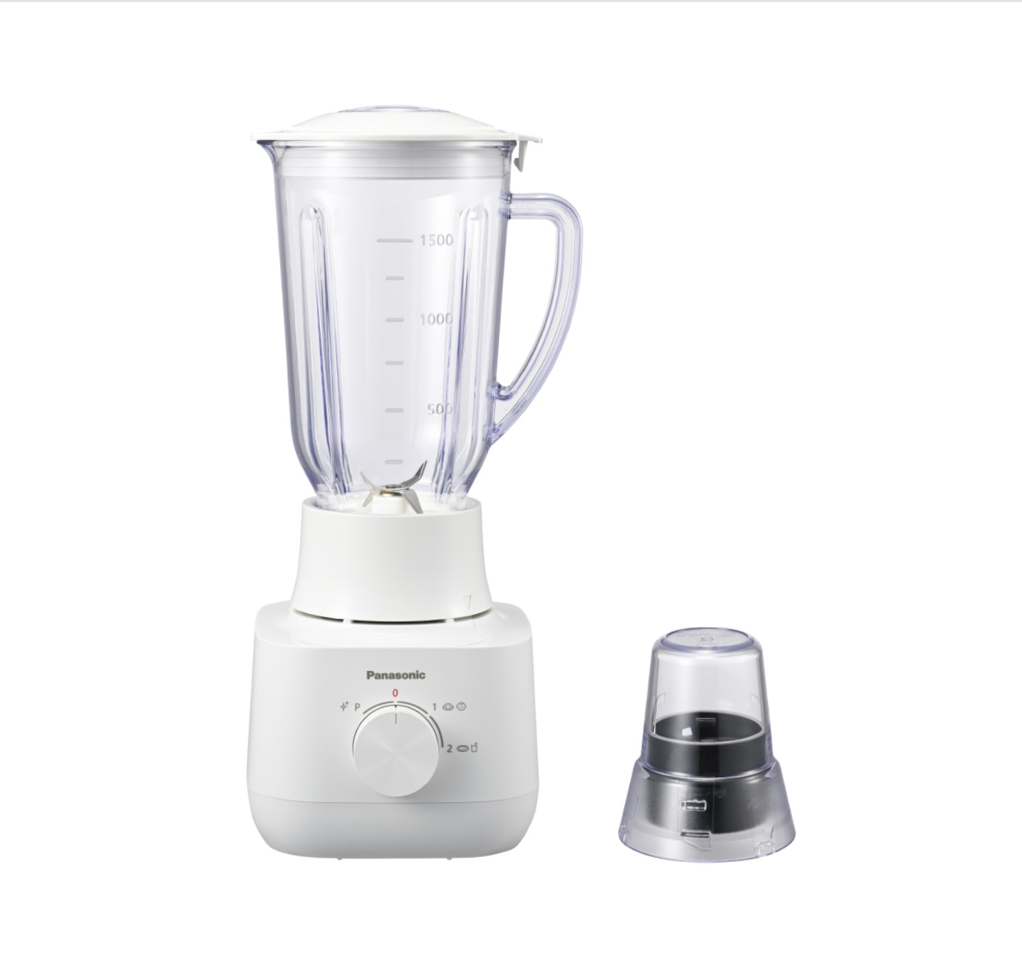 Máy xay sinh tố Panasonic MX-EP5111WRA, CS 450W, Lưỡi dao thép không gỉ, kèm cối xay khô - Hàng chính hãng
