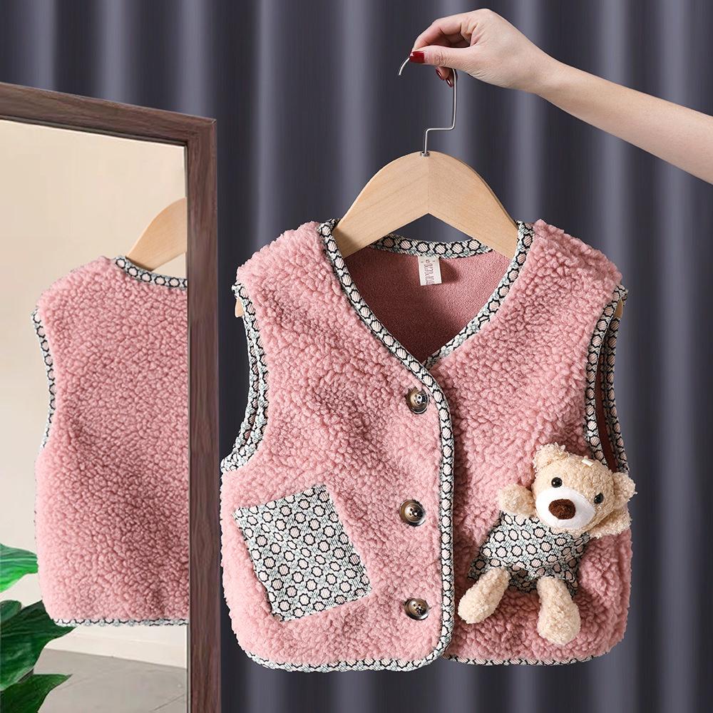 AK32 Size80-130 (6-25kg) Áo ấm/áo lạnh áo gile cho bé Quần áo trẻ em hàng quảng châu
