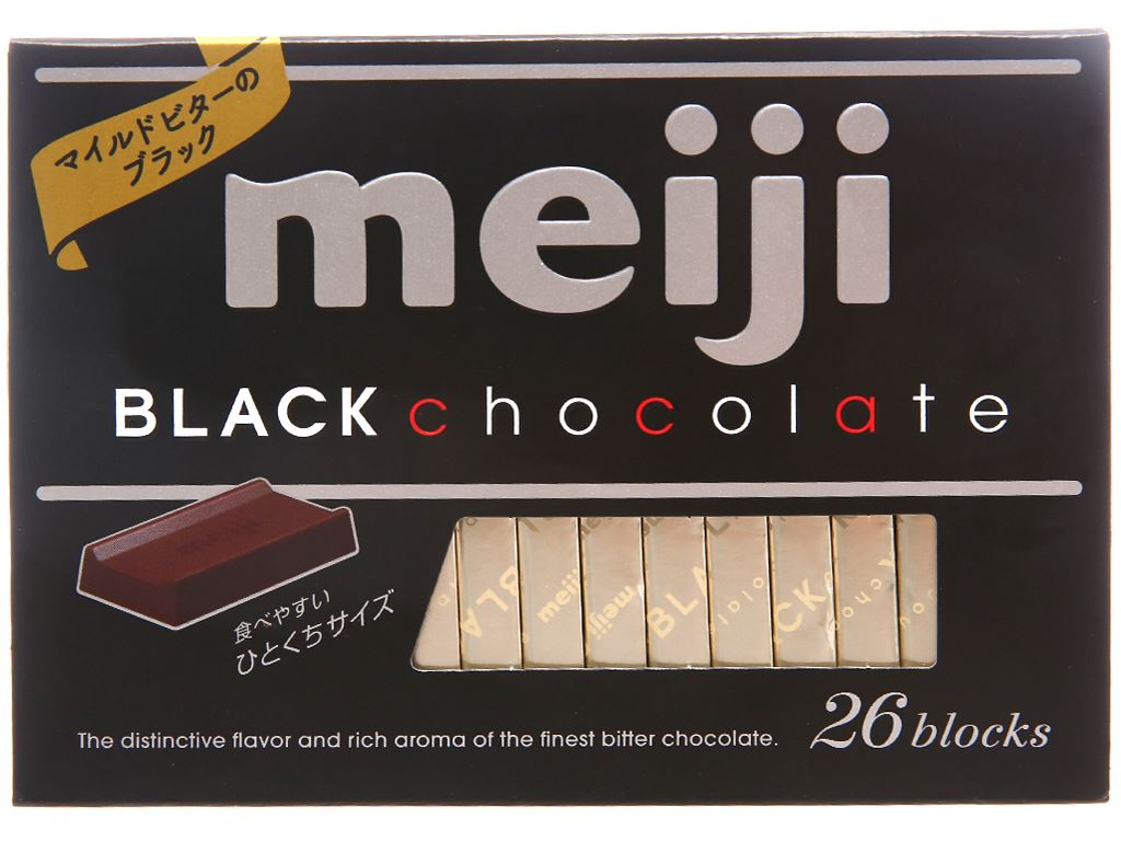 Kẹo socola Meiji black 120g