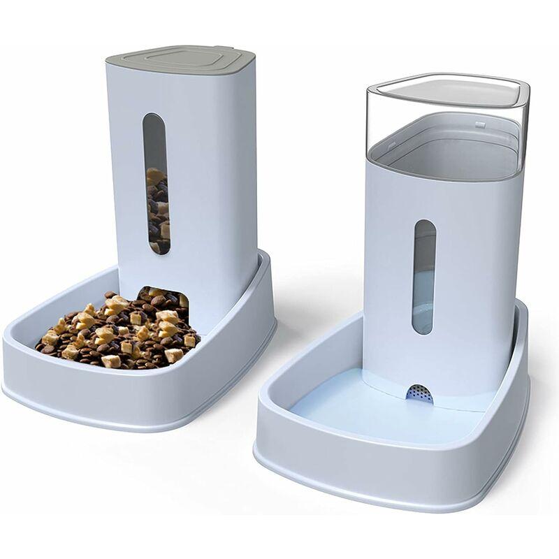 Máy phân phối thực phẩm và nước tự động cho chó chó 3.8lx 2 PCS Thực phẩm/nước uống nước uống và phụ kiện uống cho mèo/chó/động vật
