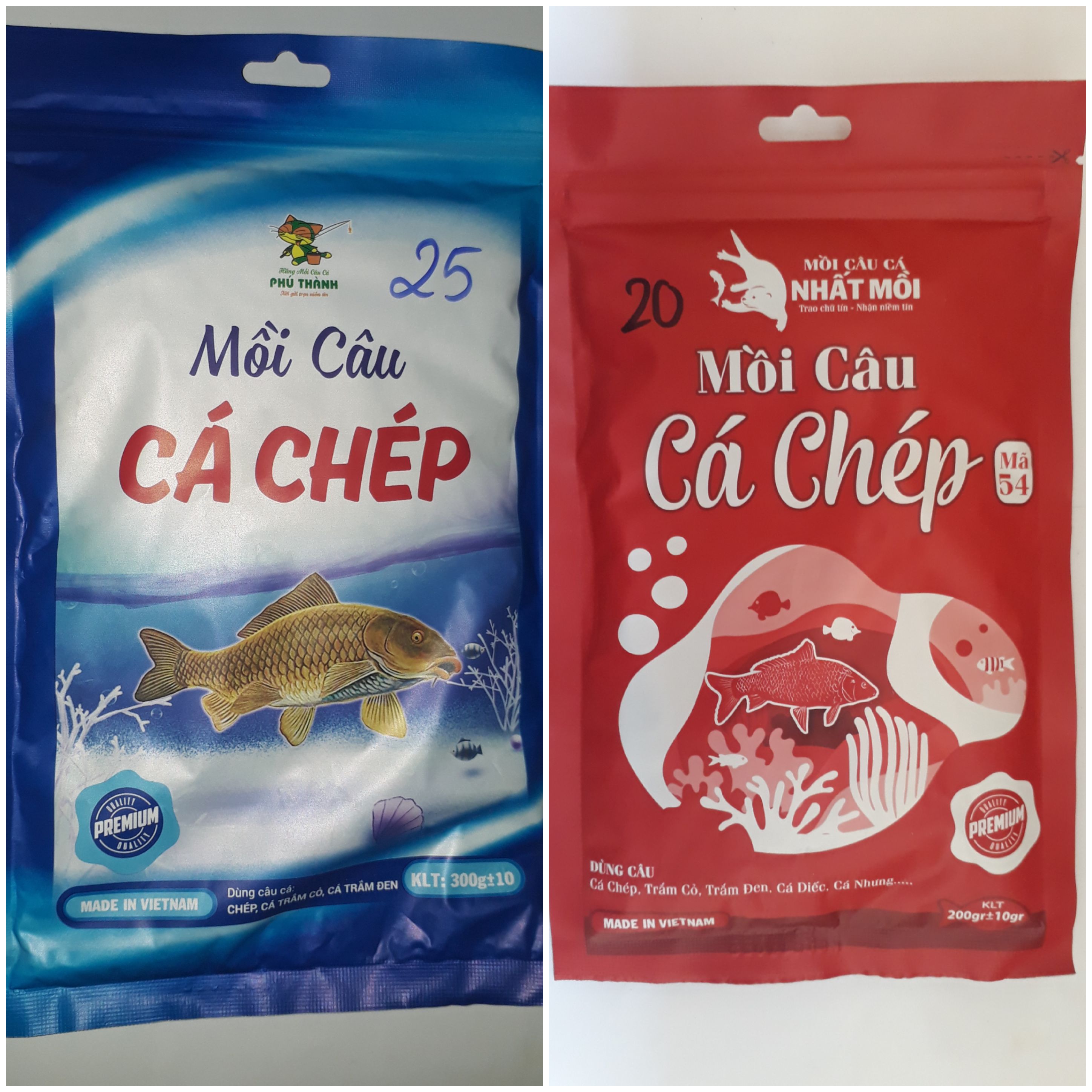 Cặp đôi kết hợp MỒI CÂU CÁ CHÉP - Hãng Phú Thành