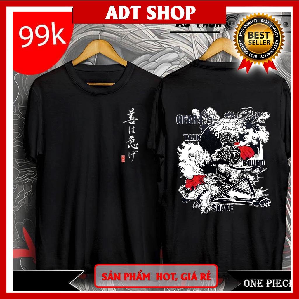 Áo thun One piece Luffy Gear 5 One Piece - Áo phông Đảo Hải Tặc in hình cực chất nhiều mẫu | ADTStore