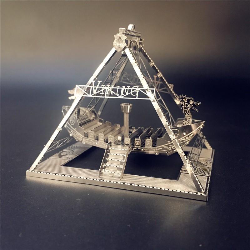 Mô Hình Lắp Ráp 3d Đu thuyền Viking