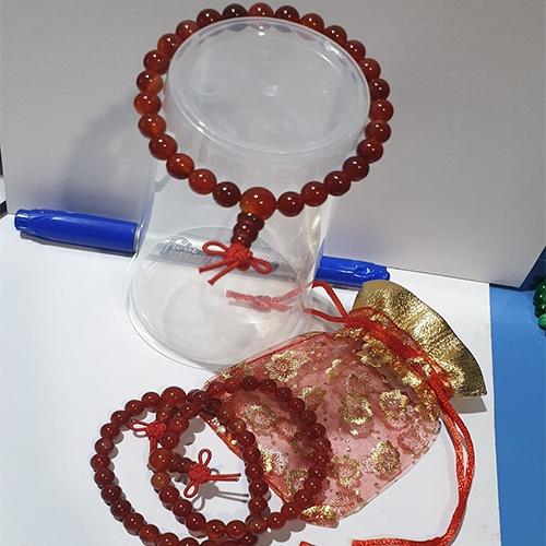 Vòng tay chuỗi mã não 6li nhiều màu