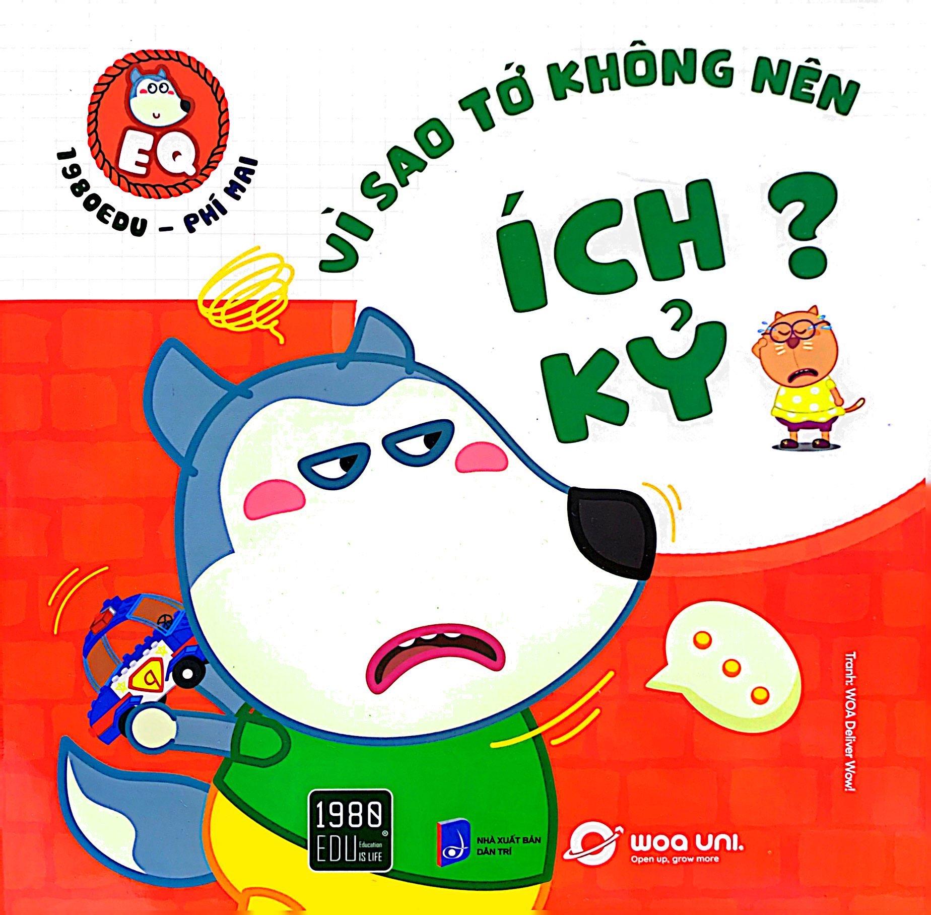 Combo Sách Wolfoo EQ - Vì Sao Tớ Không Nên (Bộ 4 Cuốn)