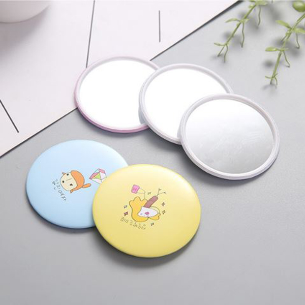 COMBO 2 Gương tròn mini siêu dễ thương - Mẫu ngẫu nhiên