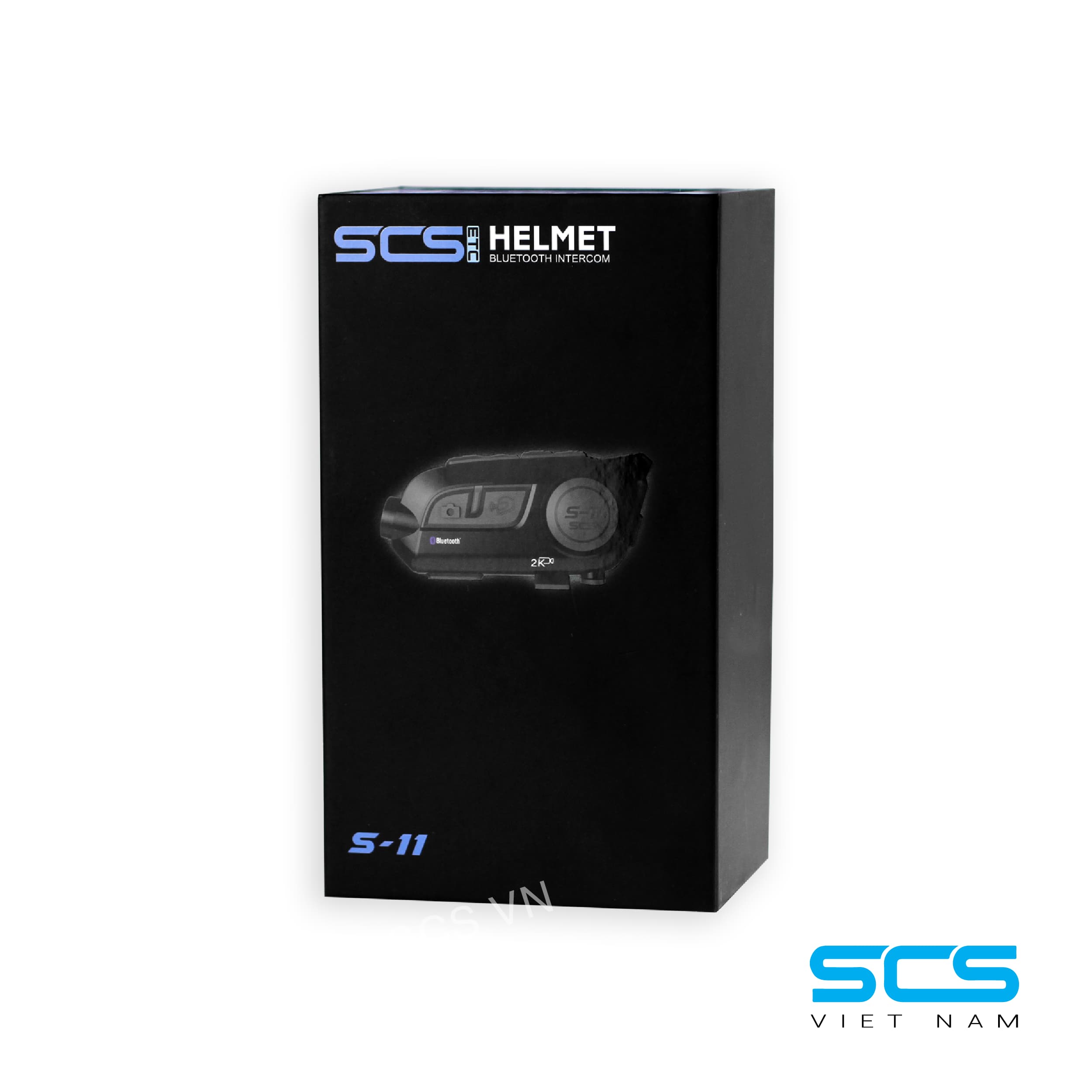 HÀNG CHÍNH HÃNG - Tai Nghe SCS S11 Dành Cho Mũ Bảo Hiểm Tích Hợp Intercom và Camera