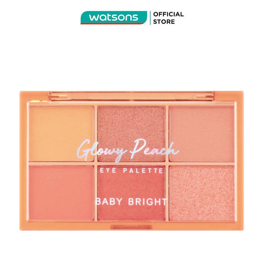 Bảng Phấn Mắt Baby Bright Eye Palette 0.7g x 6 Màu