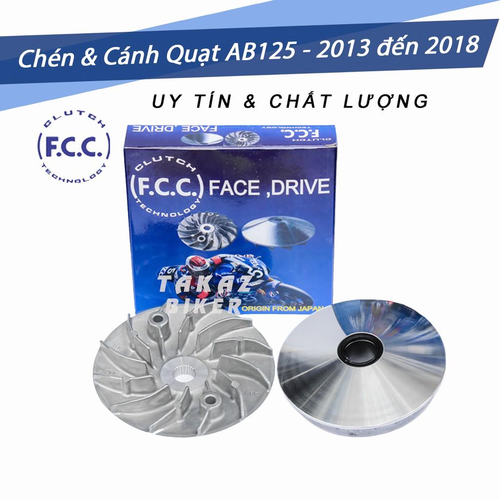 A4 Full bộ nồi FCC trước và nồi sau Honda Click 125 hàng FCC