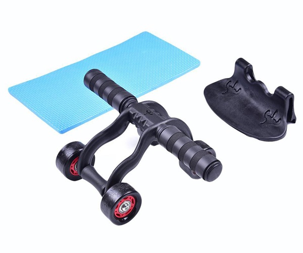 Dụng Cụ Con Lăn Tập Cơ Bụng 4 Bánh