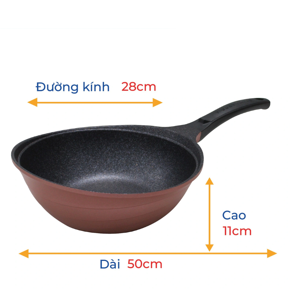 Chảo sâu Colormic Korea King KW-28CI (size 28cm)