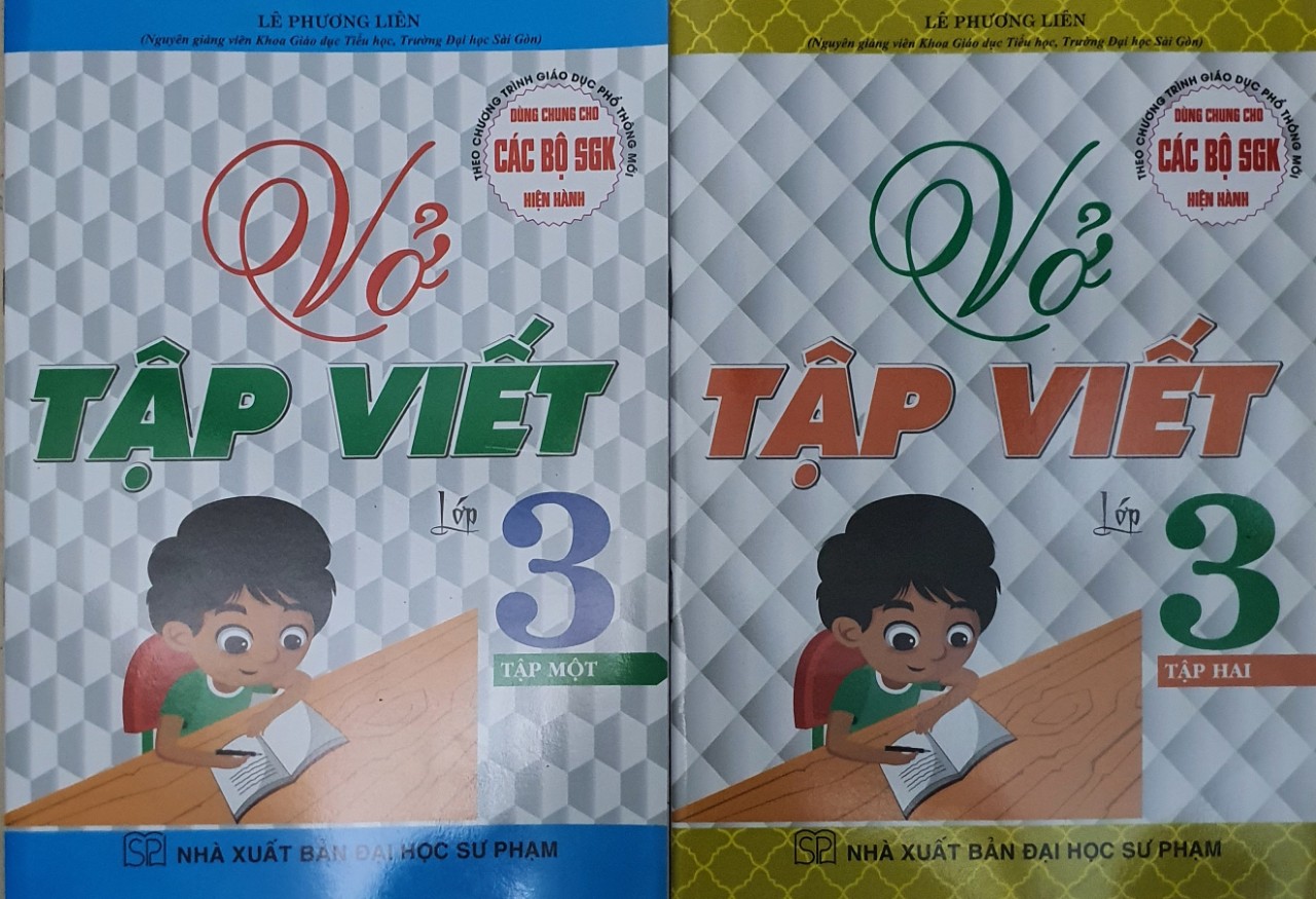 Combo VỞ TẬP VIẾT LỚP 3