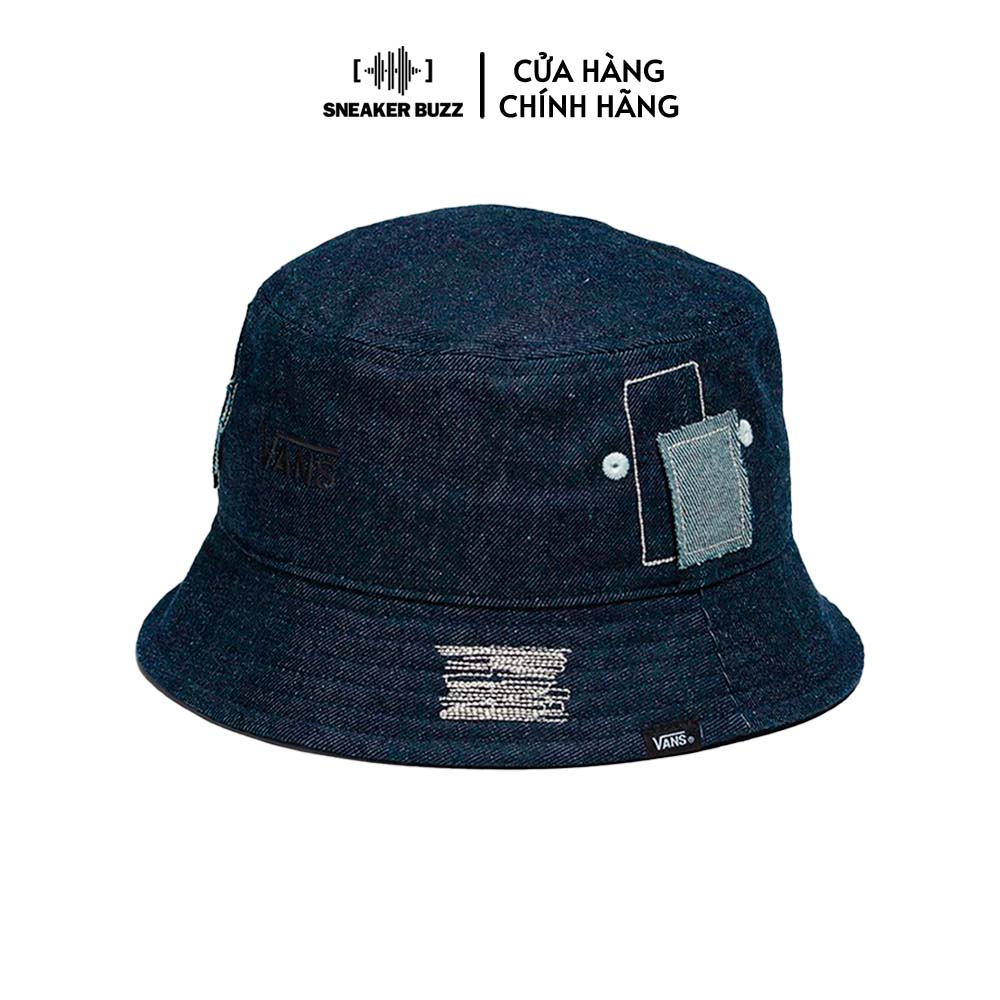 Nón Vans Mended Check Denim Bucket Hat VN000A9G7W6