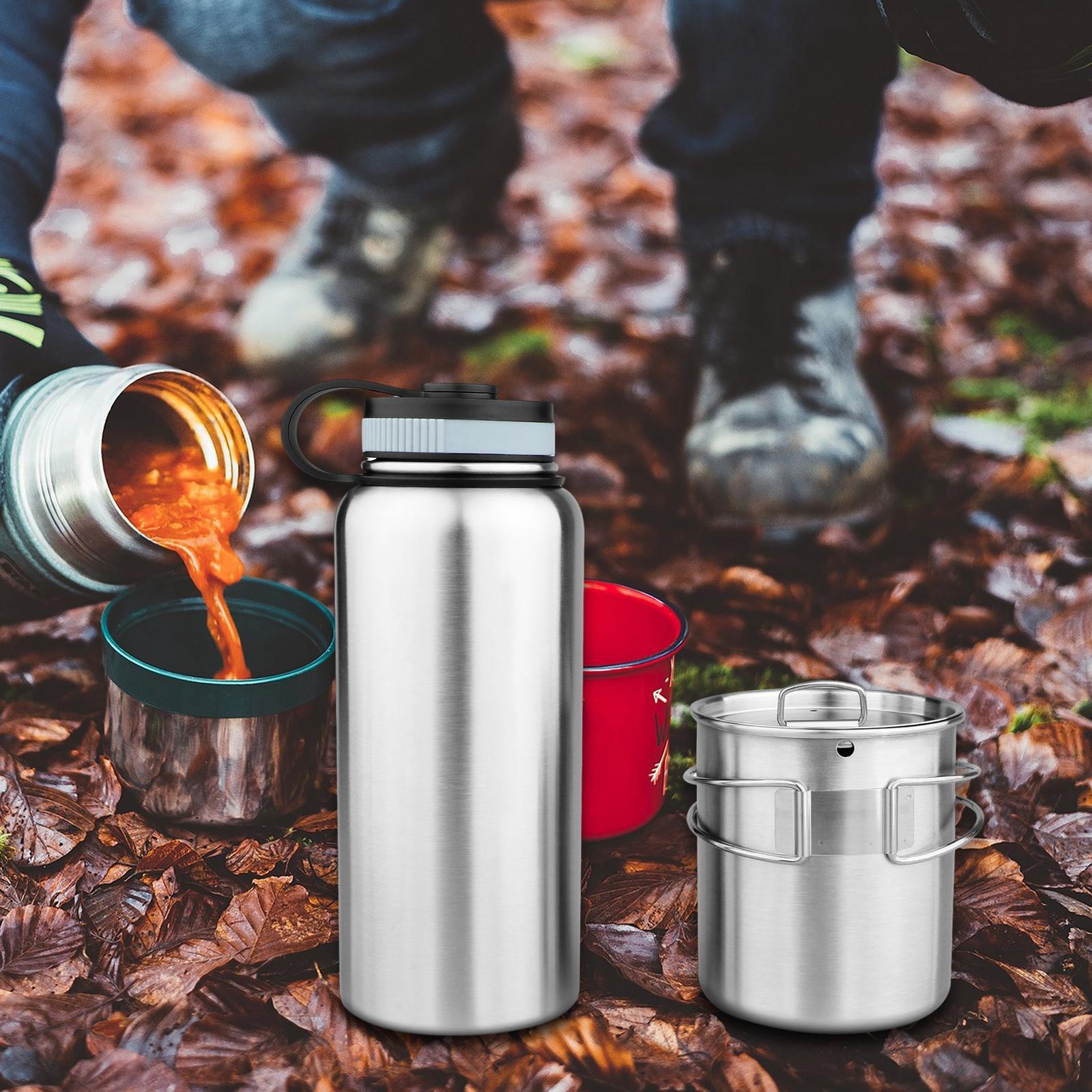 Portable Stainless Steel 500ml Travel Camping   Alcohol