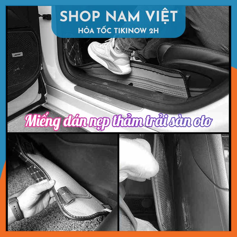 Miếng Dán Nẹp Cố Định Thảm Trải Sàn Oto