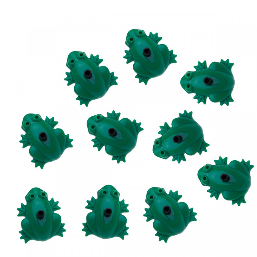 Bộ 10 cái béc tưới cây DripPets Frog.  Xuất xứ: Australia.