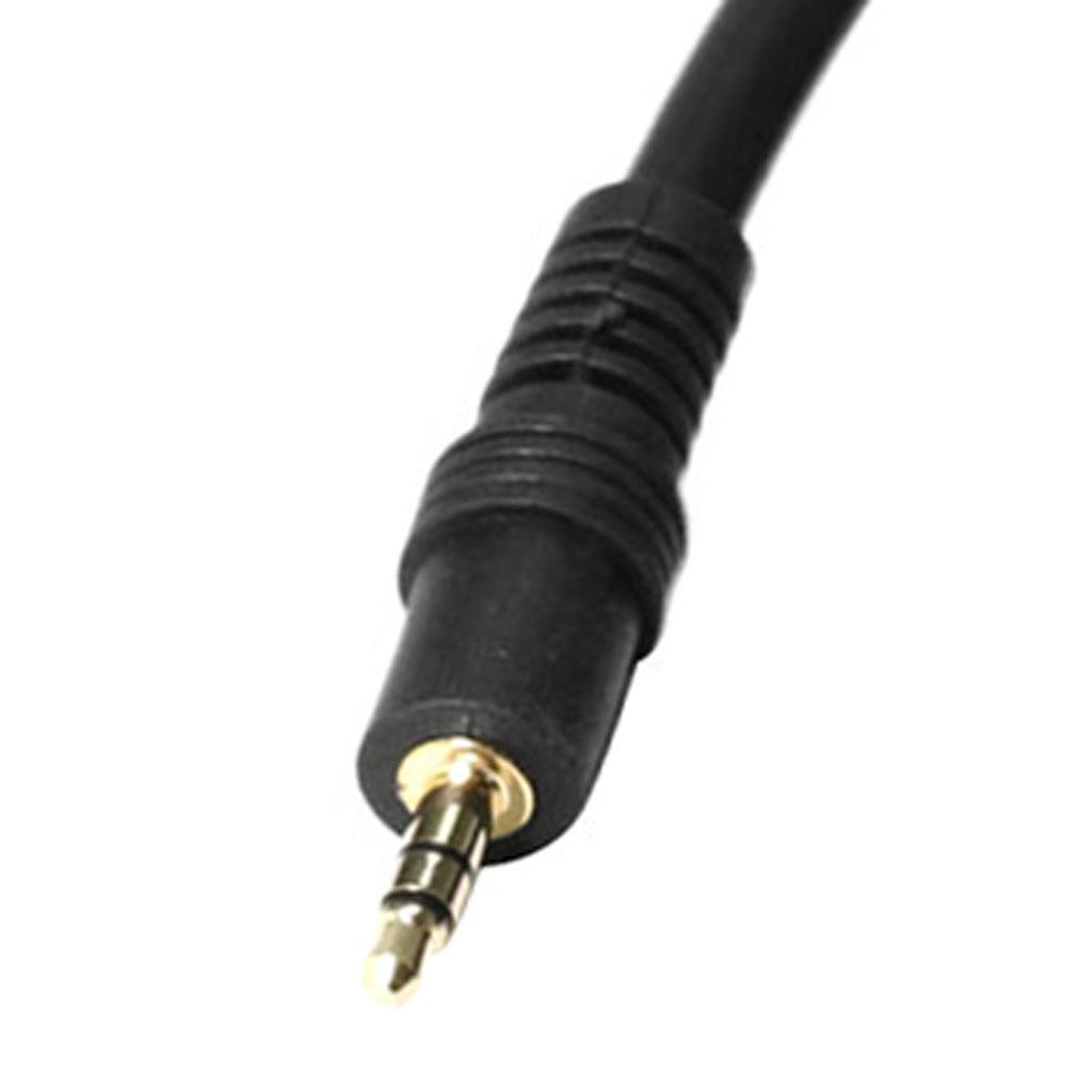 XLR Female to 3.5mm TRS Male Cable - 0.5m Microphone Wire