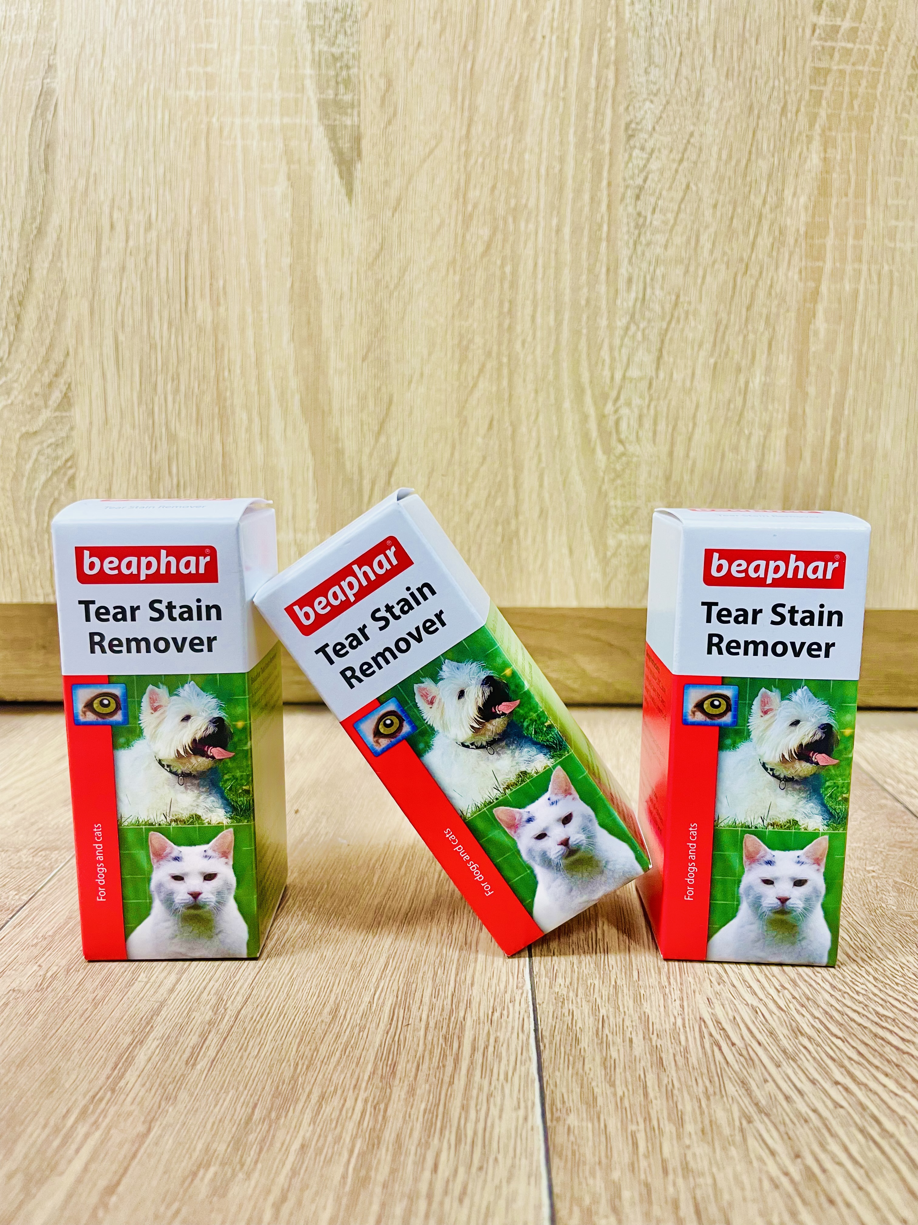 Dung dịch vệ sinh ố mắt Beaphar Tear Stain Remover cho thú cưng