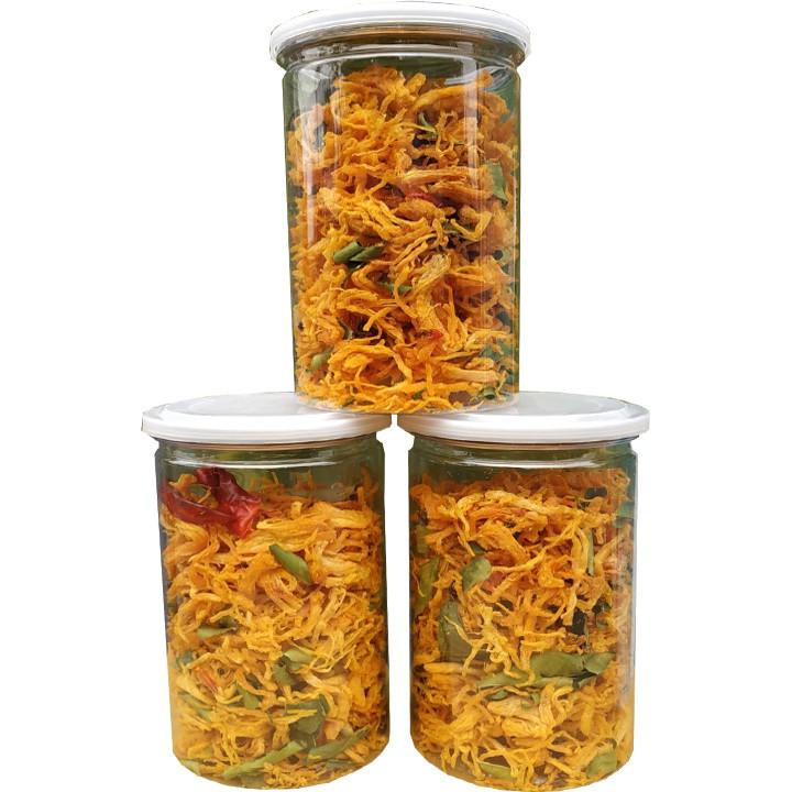 COMBO 2 HŨ KHÔ BÒ MỀM SIÊU CAY VÀ 1 HŨ KHÔ GÀ LÁ CHANH SK FOOD