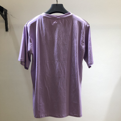 Áo Thun Nữ Cotton Cao Cấp in Fruit Tím Nhạt Cổ Tròn , Thoáng Mát, Co Giãn Thấm Mồ Hôi APFT16