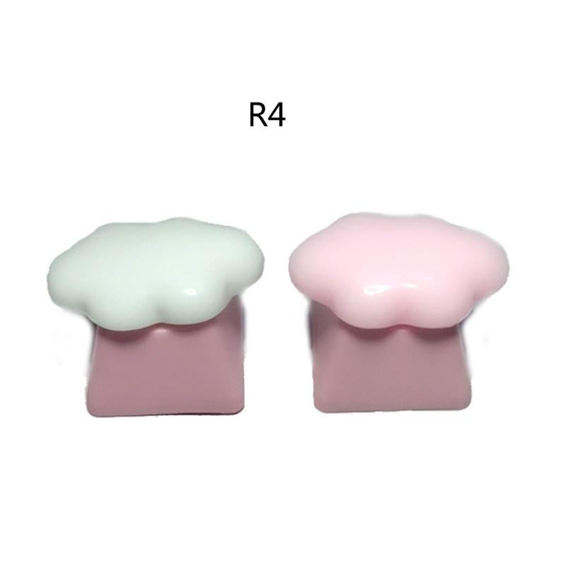 HSV 1PC DIY Keycap Cute Pure Lovely Sweets Candy Keycap Mechanical Keyboard Keycap R4 Pink Key Cap Pink Sweets Candy keycaps