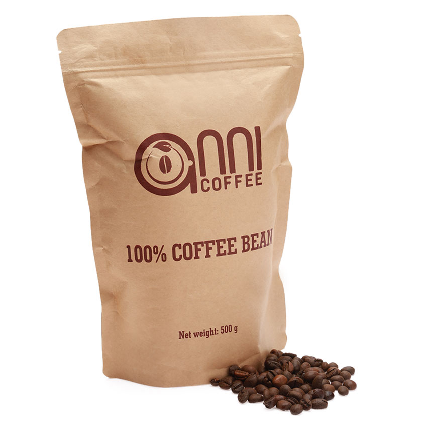Cà phê máy rang nguyên chất đậm vị thơm ngon Gói 500g - Dùng pha máy hoặc pha phin,  cà phê chuẩn xuất khẩu, đạt FDA - Hoa Kỳ