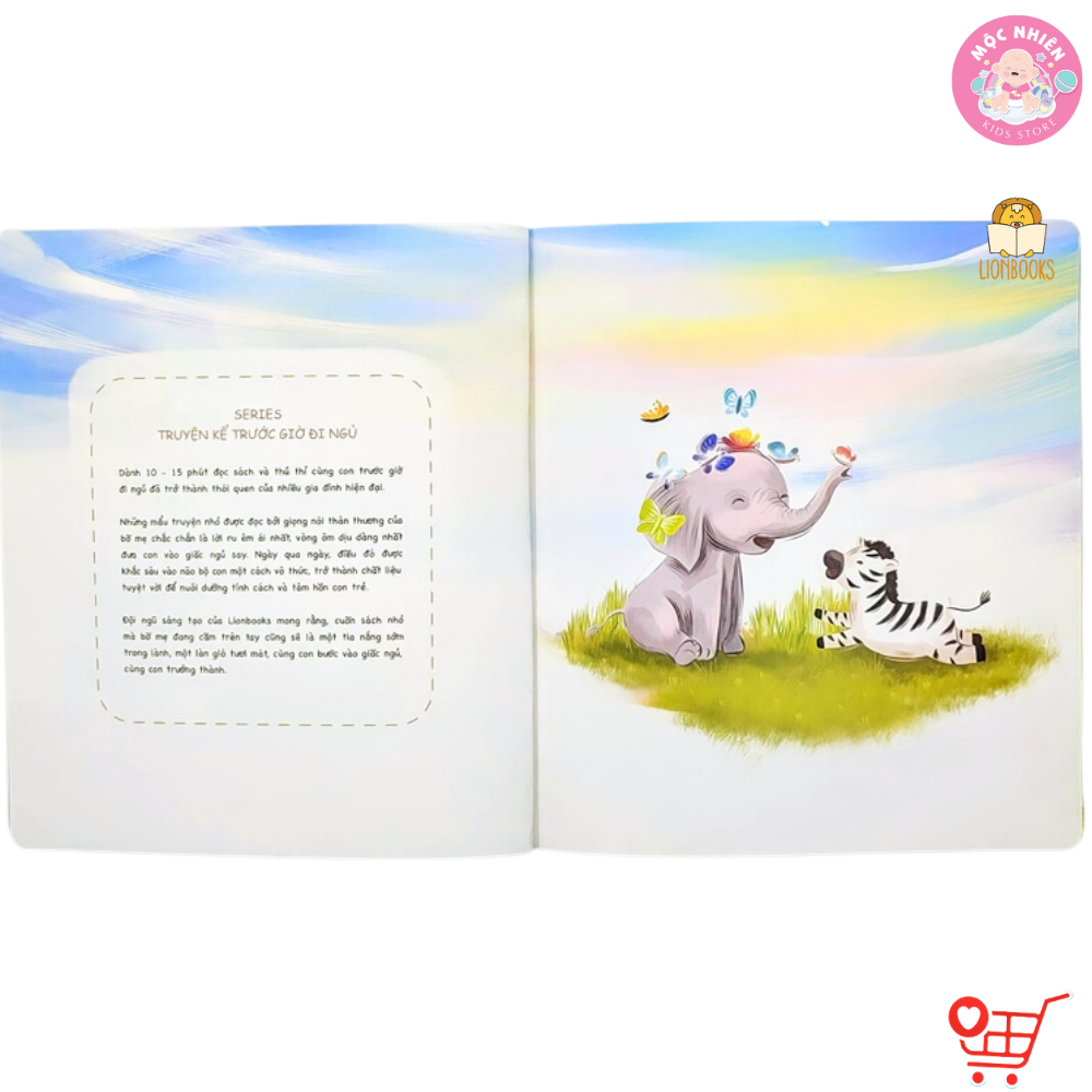 Truyện Kể Cho Bé Trước Giờ Đi Ngủ - Khói Và Xám - LionBooks