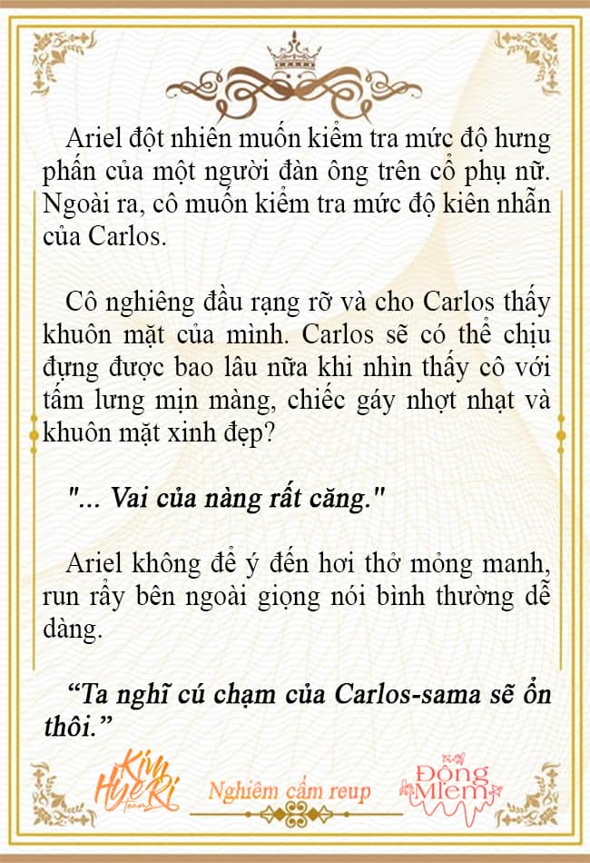 [novel 18+] ariel, thánh nữ dâm đãng chapter 59 13