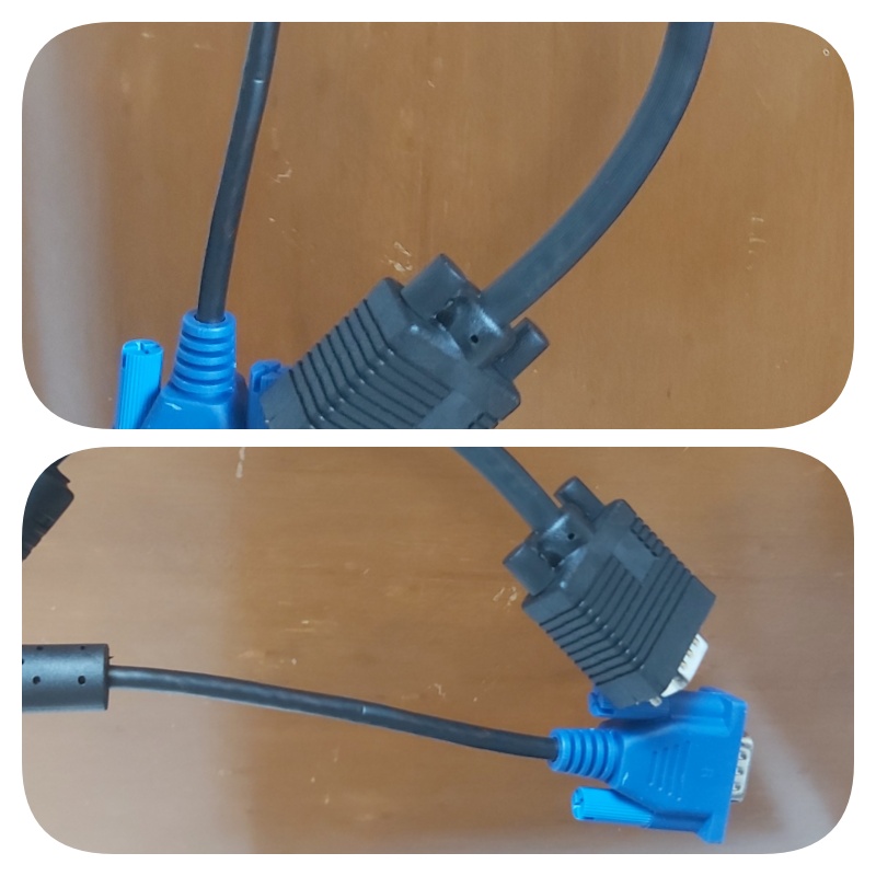 Cáp Vga sang Vga chuẩn HDB15P 3+6/9 dài 1m8