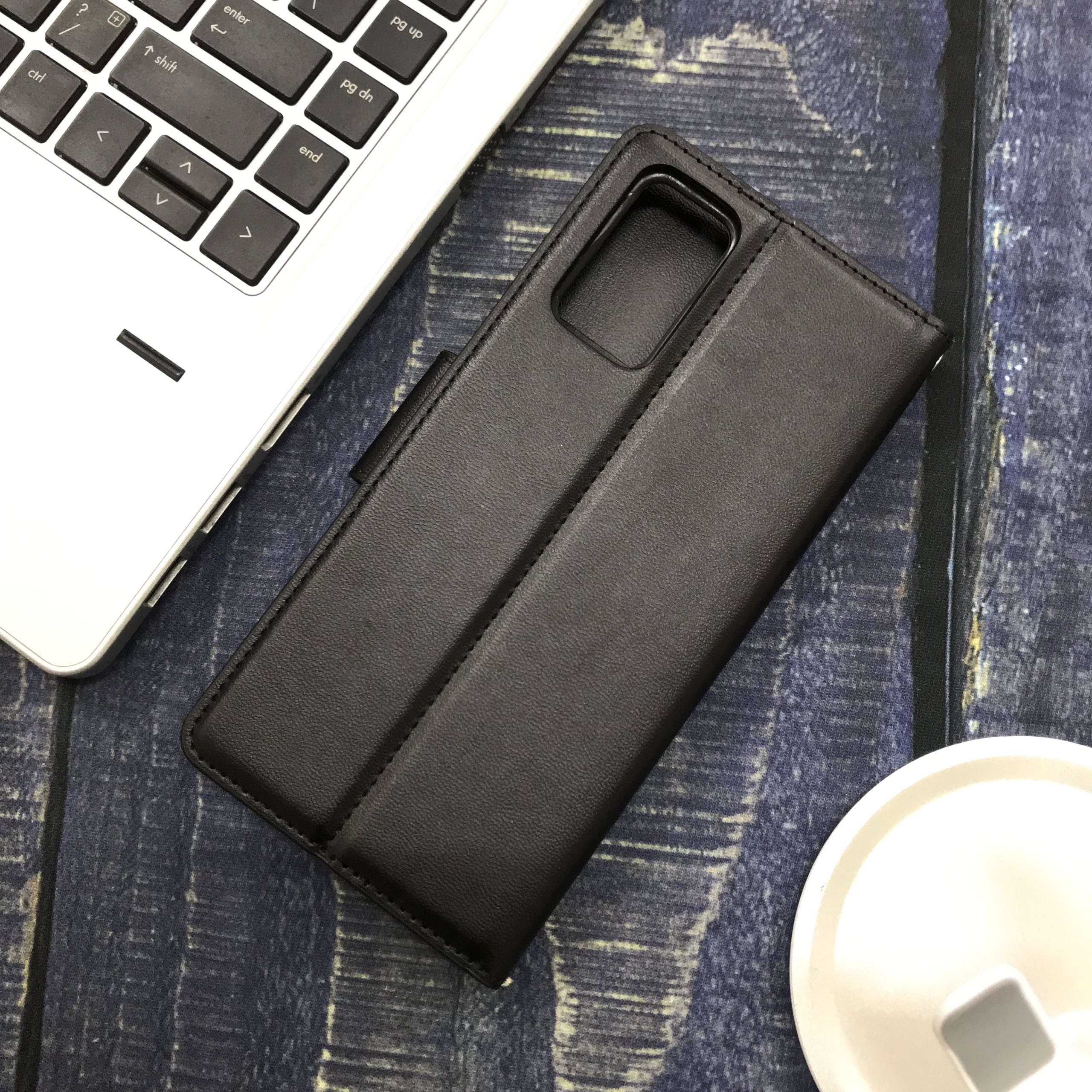 Bao Da Dạng Ví Chính Hãng Hanman Dành Cho Samsung Galaxy S22 Ultra Có Ngăn Đựng Thẻ, Ví Tiền - Hàng Chính Hãng