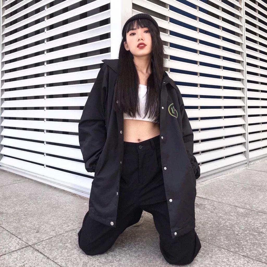 Áo khoác C.Y.M màu đen unisex năng động cá tính