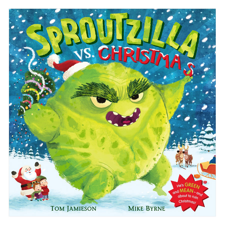 [Hàng thanh lý miễn đổi trả] Sproutzilla Vs. Christmas (Christmas books)