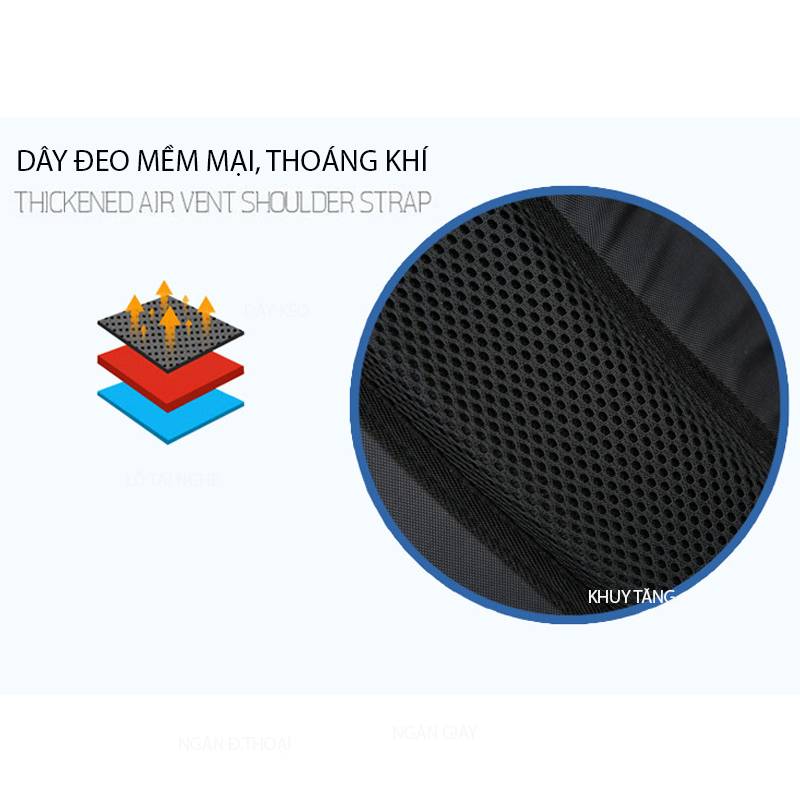 Balo du lịch, balo phượt, balo leo núi, balo thể thao phong cách mới - BEE GEE BLLN1028