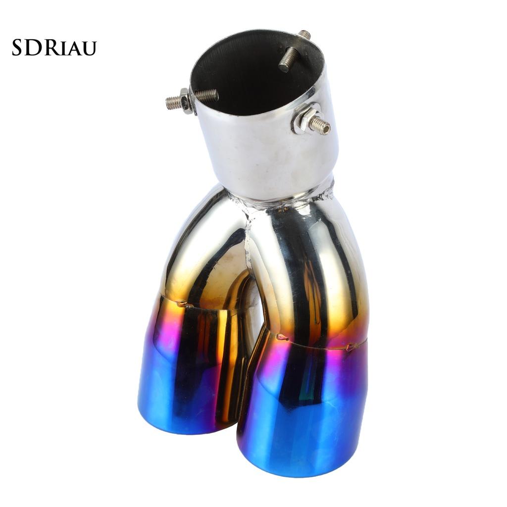 Đầu Ống Xả Đôi 70mm Cho Xe Hơi