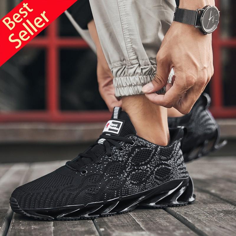 Giày thể thao nam thoáng khí chạy bộ thường ngày size 39-45 phong cách Hàn Quốc