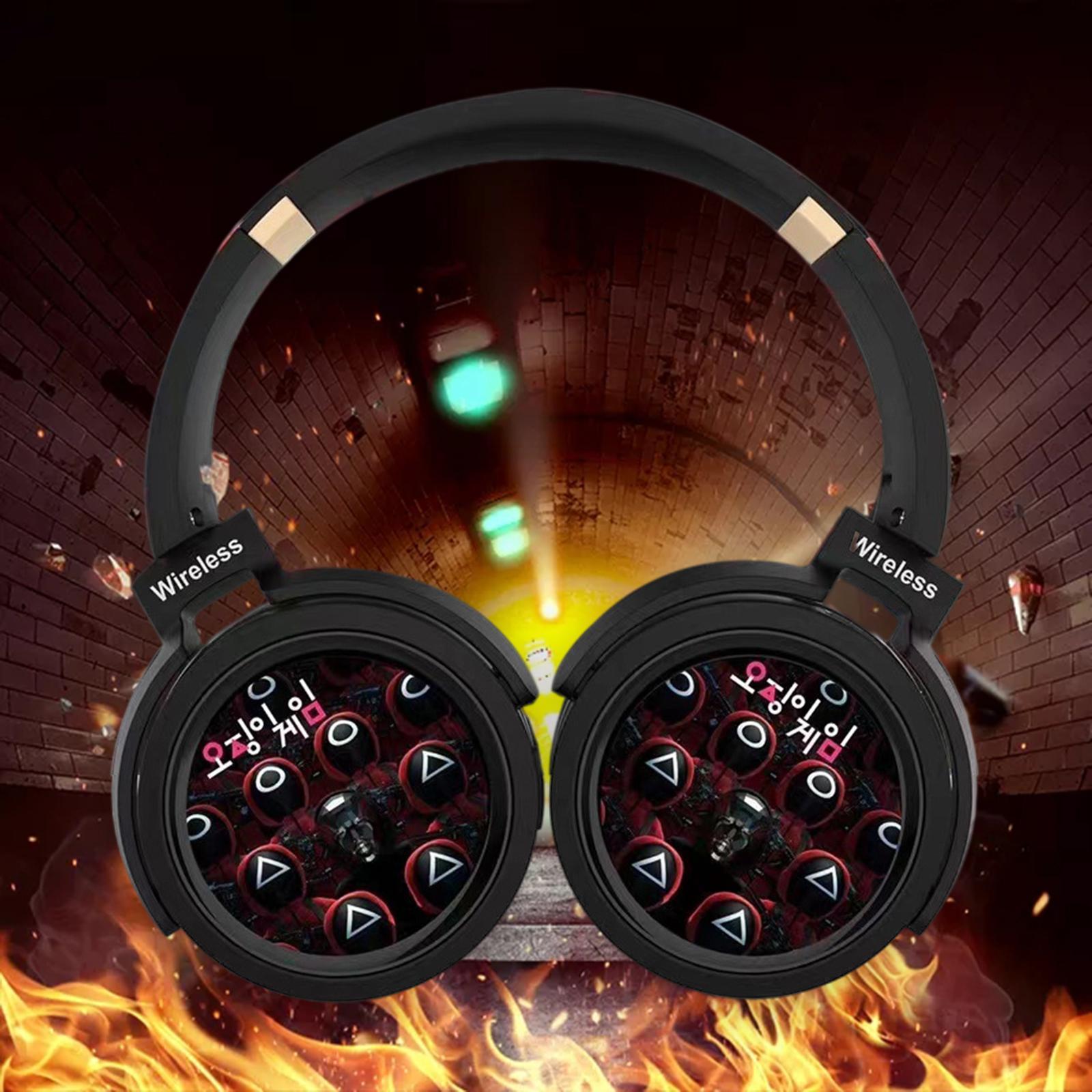 Bluetooth Headphones Soft Earmuffs for Lightweight Adults Kids